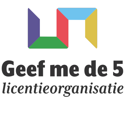 Geef me de 5 - Licentieorganisatie